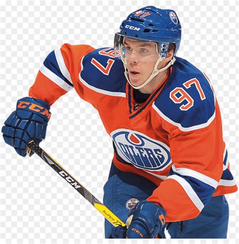 connor mcdavid fathead - png hockey player PNG image with transparent ...