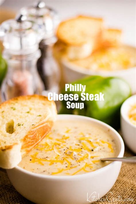 Philly Cheese Steak Soup: inexpensive, 30-minute meal | Kitchen Cents