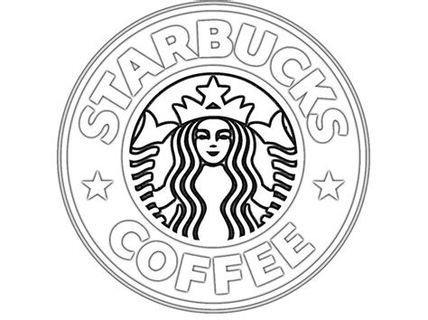 Starbucks Coloring Pages Printable - Printable Templates