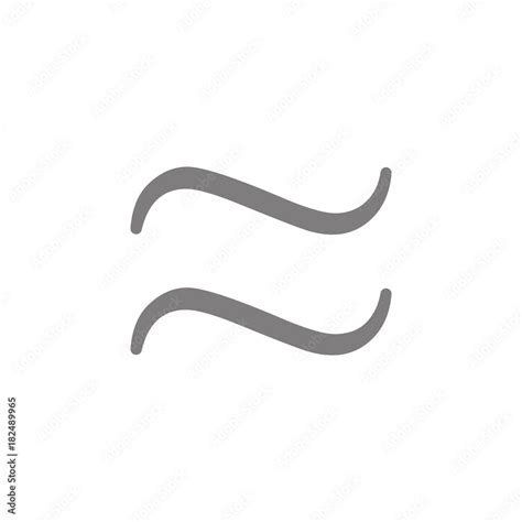 approximately equal symbol icon. Web element. Premium quality graphic ...