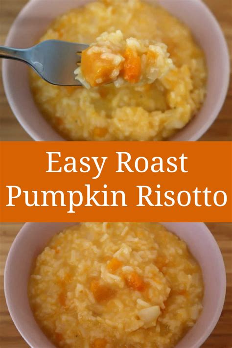 Roast Pumpkin Risotto Recipe - Easy and Creamy With Baked Pumpkin