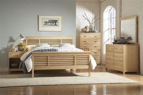 Hard Rock Maple Bedroom Set