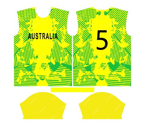 Premium Vector | Australia cricket team sports kid design or australia ...