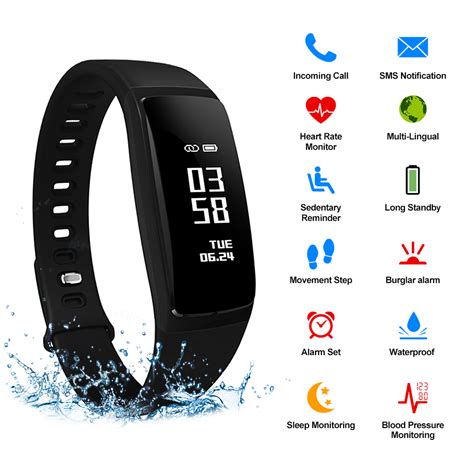 Bluetooth Fitness Tracker - Wearable Fitness Trackers