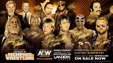 Memphis Wrestling Legends To Be Honored On Wed's Dynamite