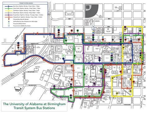 UAB Hospital Campus Map