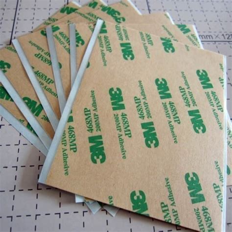 3M™ Adhesive Transfer Tape 468MP Clear (10cm x 9.5cm) - modDIY.com