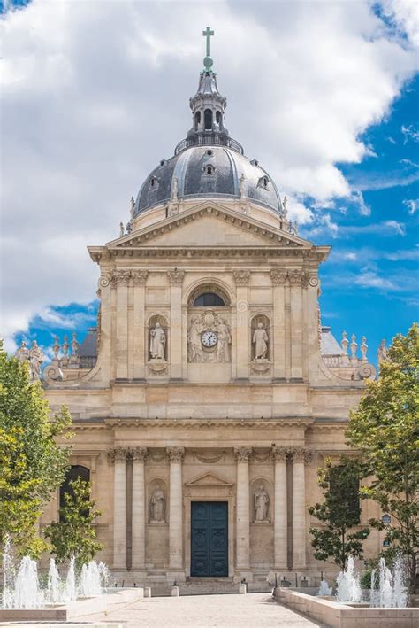 Historical University Building Of The Sorbonne In Paris, France Editorial Photography - Image of ...