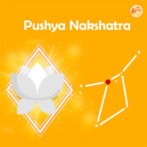 Pushya Nakshatra, Star Signs, horoscope star signs, astrology ...