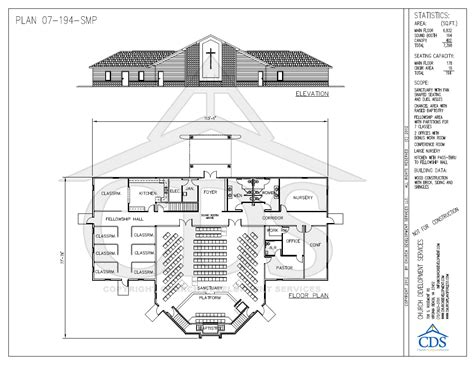 Church Floor Plans | Church building plans, Floor plans, Church building