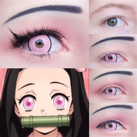 Anime Eye Makeup, Anime Cosplay Makeup, Cosplay Contacts, Edgy Makeup ...