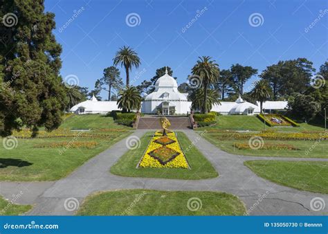 Conservatory of Flowers at Golden Gate Park Stock Photo - Image of ...