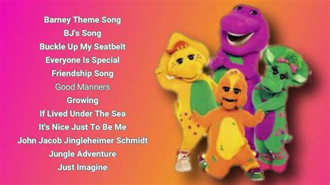 Barney Best Song Collection - YouTube