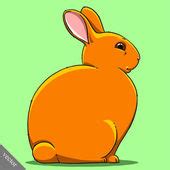 Funny Fat Rabbit Cartoon — Stock Vector © gagu #10316824