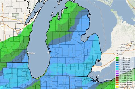 Muskegon evening weather report: Storm system expected to drop 4 to 6 ...