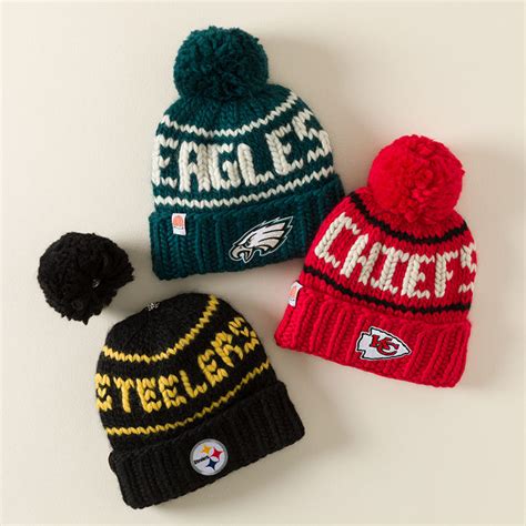 Super Plush NFL Beanie with Removable Pom | Uncommon Goods