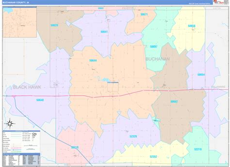 Maps of Buchanan County Iowa - marketmaps.com