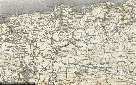 Old Maps of Parracombe, Devon - Francis Frith