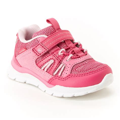 Stride Rite - Stride Rite 360 Toddler Girl's Dive Athletic Sneakers Fuchsia - Walmart.com ...