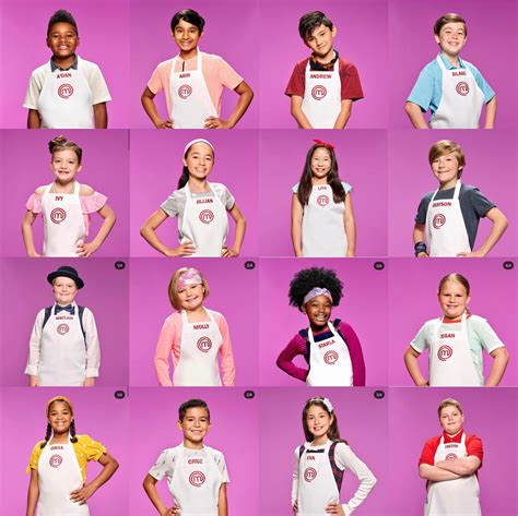 Introducing the top 16 contestants of Masterchef Junior Season 8 : r/juniormasterchef