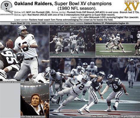 oakland-raiders_super-bowl-xv_champions_tom-flores_jim-plunkett_cliff ...