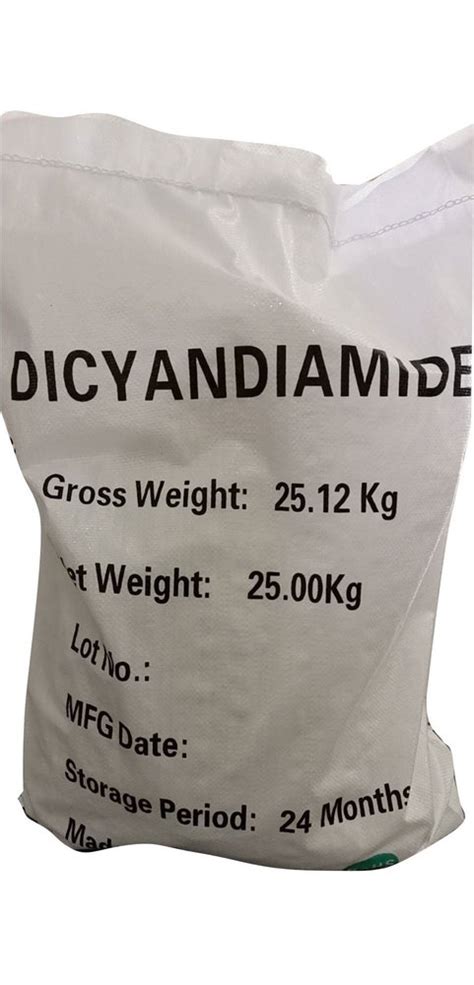 Dicyandiamide Powder, For Industrial, Grade Standard: Technical Grade ...