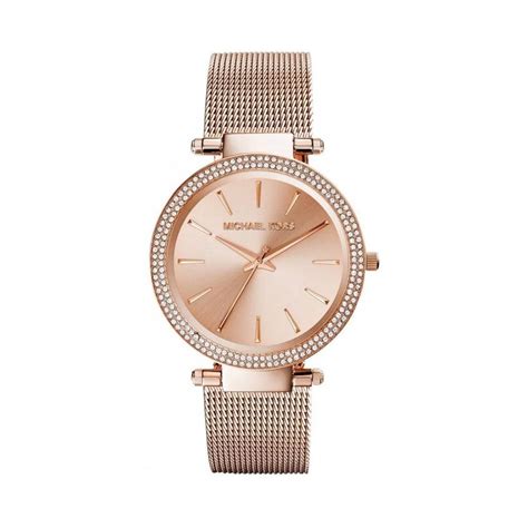 Michael Kors Ladies Rose Gold Darci Watch MK3369 - Womens Watches from ...