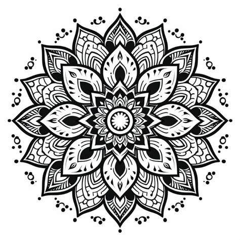 Mandala Coloring Pages to Print and Paint