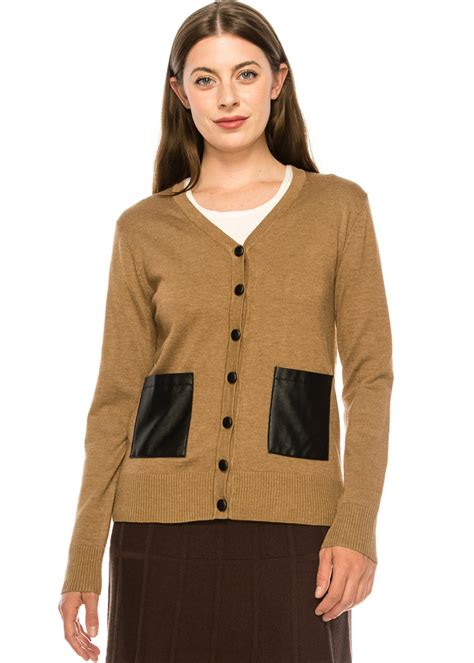 Tan Cardigan | Modest Women Clothing - YAL New York