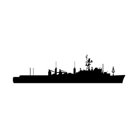 Us Navy Ship Silhouette at GetDrawings | Free download