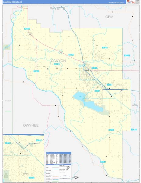 Map Books of Canyon County Idaho - marketmaps.com