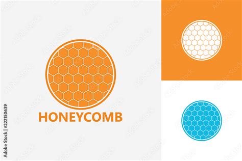 Honeycomb Logo Template Design Vector, Emblem, Design Concept, Creative Symbol, Icon Stock ...