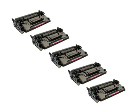 HP LaserJet Pro M402n Toner Cartridges 5Pack - 9,000 Pages Ea.