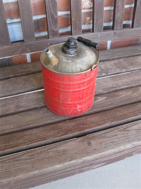 Small Red Metal Gas Can vintage man cave gas station | Etsy | Gas cans, Canning, Mid century ...