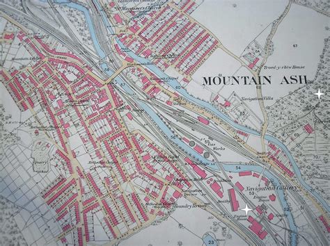 Mountain Ash Wales Map - Celene Annamarie