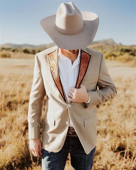 Men's Vintage Western Style Suit Jacket