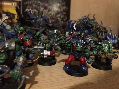 My WAAAGH!!! is gaining momentum now! (My first 40k army so be gentle ...