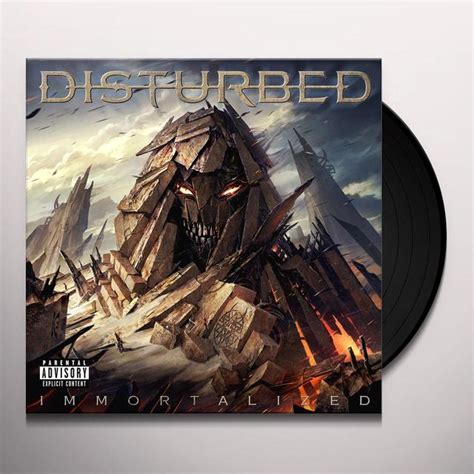 Disturbed IMMORTALIZED Vinyl Record