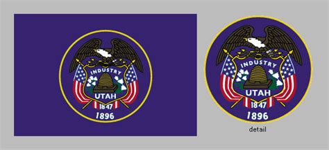 Flag of Utah | Meaning, History, & Revised Design | Britannica