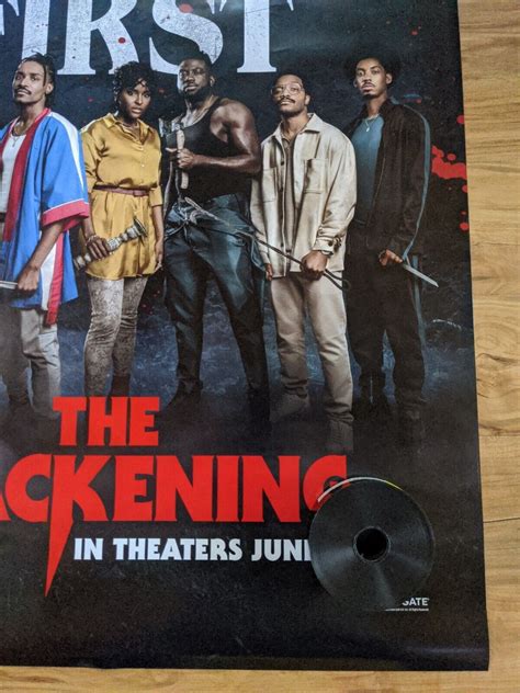 THE BLACKENING (2023) Original Theatrical 27x40 DS Movie Poster, HORROR COMEDY | eBay