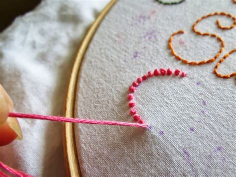 How to stitch 'French Knots' | A Little Happy Place