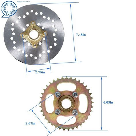 1"x 32" Go Kart ATV Rear Live Axle Kit Brake Assembly for Drift Trike Go Kart | eBay