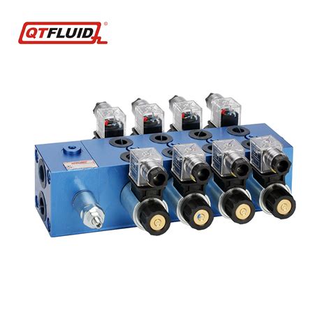 Hydraulic Pressure Compensated Flow Control Valve Hydraulic Spool Valve ...