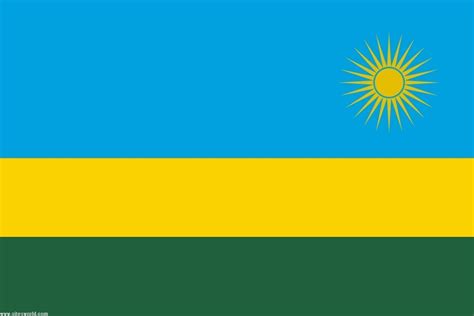 Flag of Rwanda - Sites World | Флаг, Танзания, Уганда