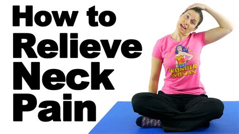 Neck Pain Relief Stretches & Exercises - Ask Doctor Jo - YouTube