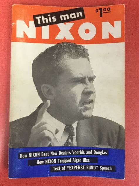 This Man Nixon by Phillip Andrews 1952 Richard Nixon Biography Booklet - Vintage -- Antique ...