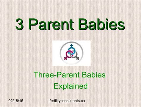 Three Parnets Baby - Short Intro | PPT