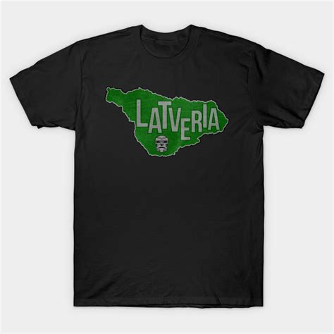 Latveria map - Comics - T-Shirt | TeePublic