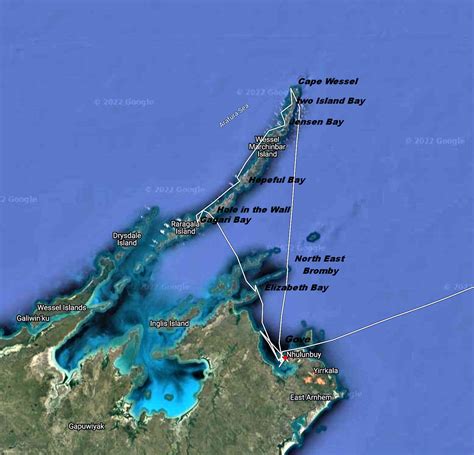 The Wessel Island (northern Australia) – Sailing Logic