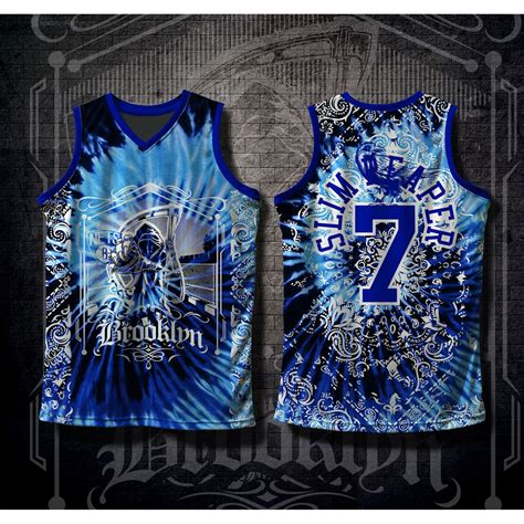 BROOKLYN NETS SLIM REAPER Jersey | Emphire Edition | Full Sublimation | Shopee Philippines